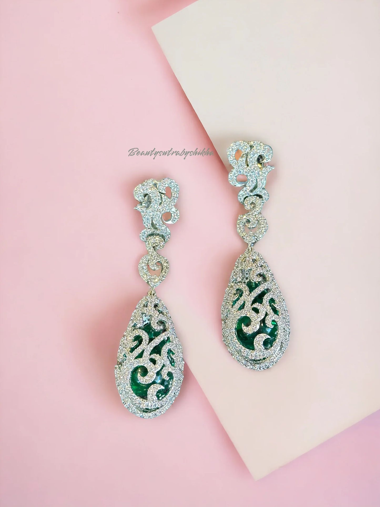 Shop Diamond Drop Earrings - Stunning, Affordable Luxury - BeautySutra by Shikha