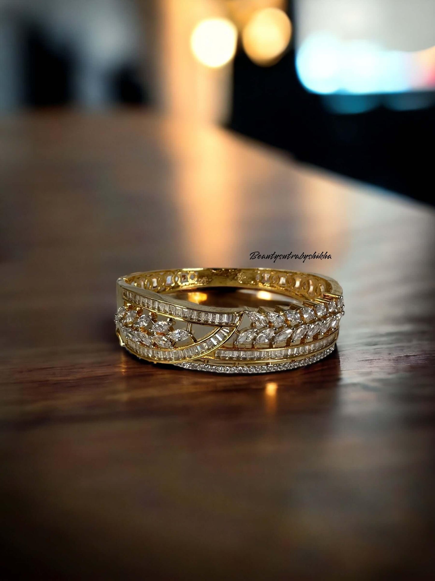 Diamond diva bracelet - BeautySutra by Shikha