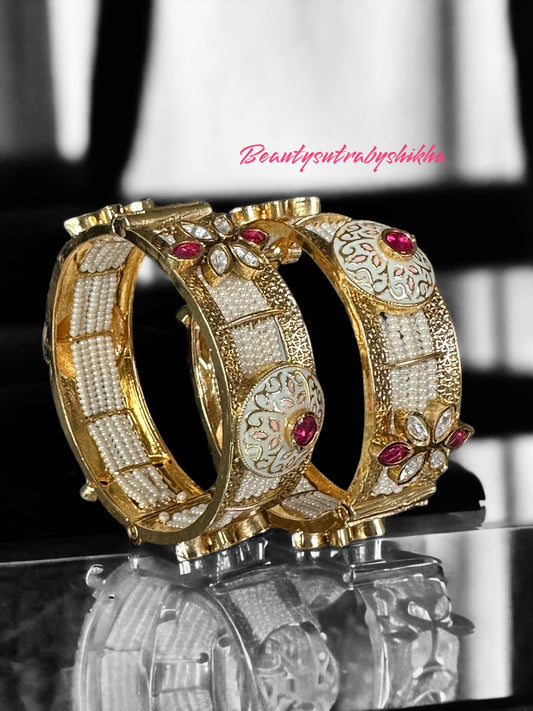 Gold bracelets - Beauty Sutra by Shikha