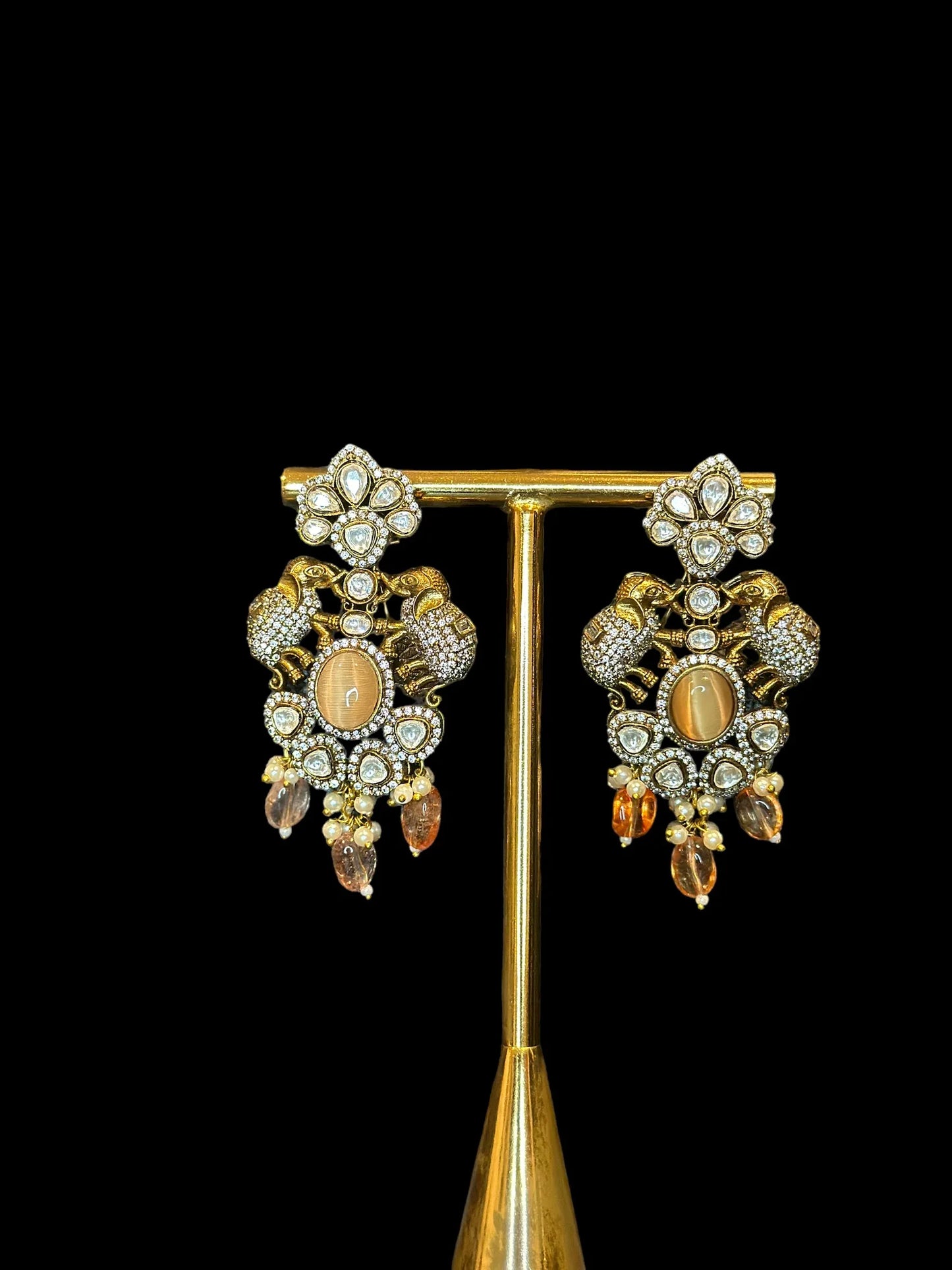 Victorian beaded necklace set - BeautySutra by Shikha