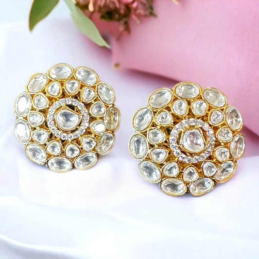Premium Moissanite earrings - BeautySutra by Shikha