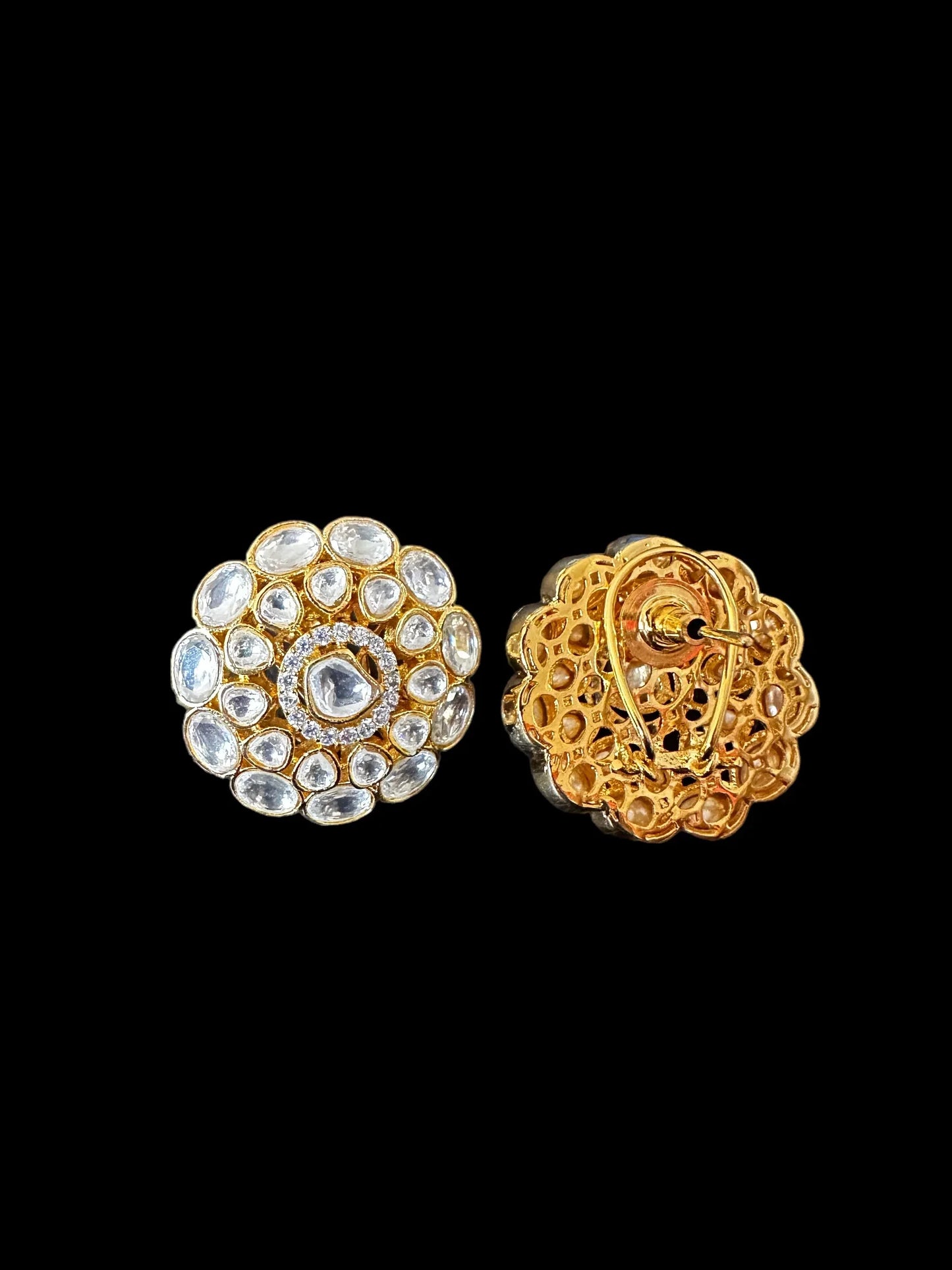 Premium Moissanite earrings - BeautySutra by Shikha