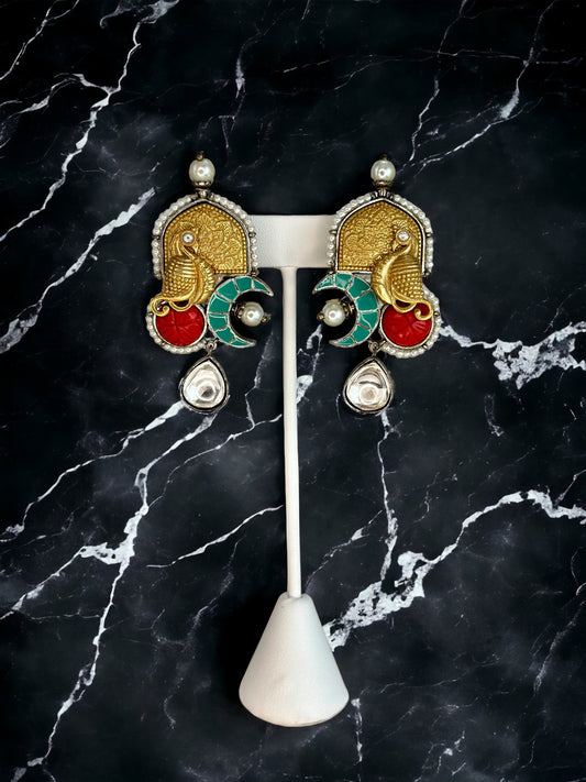 Intricately designed handcrafted earrings - Beauty Sutra by Shikha