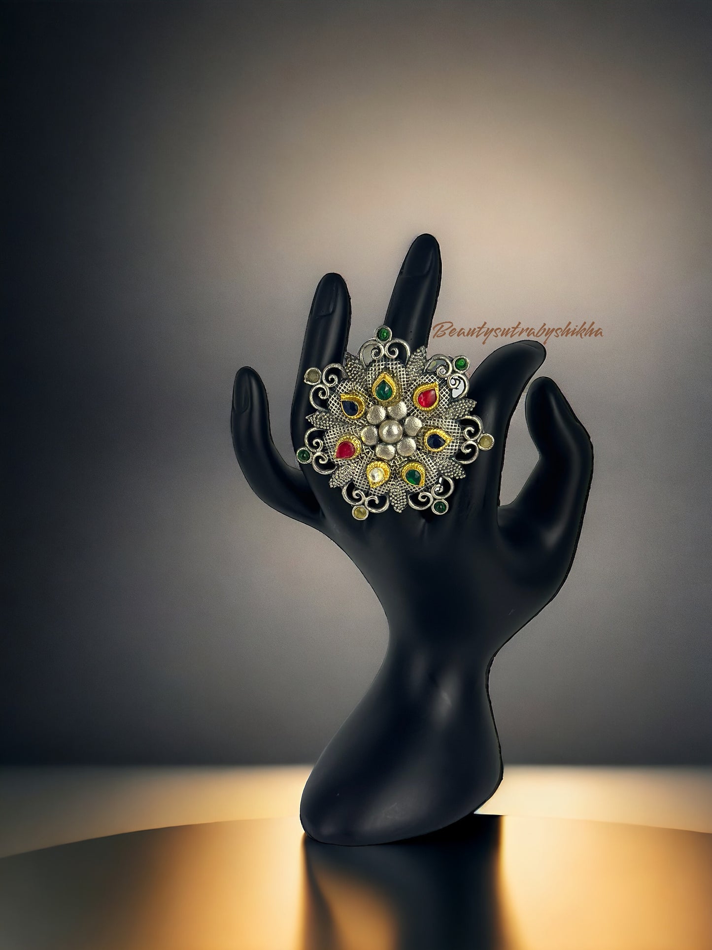 Silver look alike Ring - Beauty Sutra by Shikha