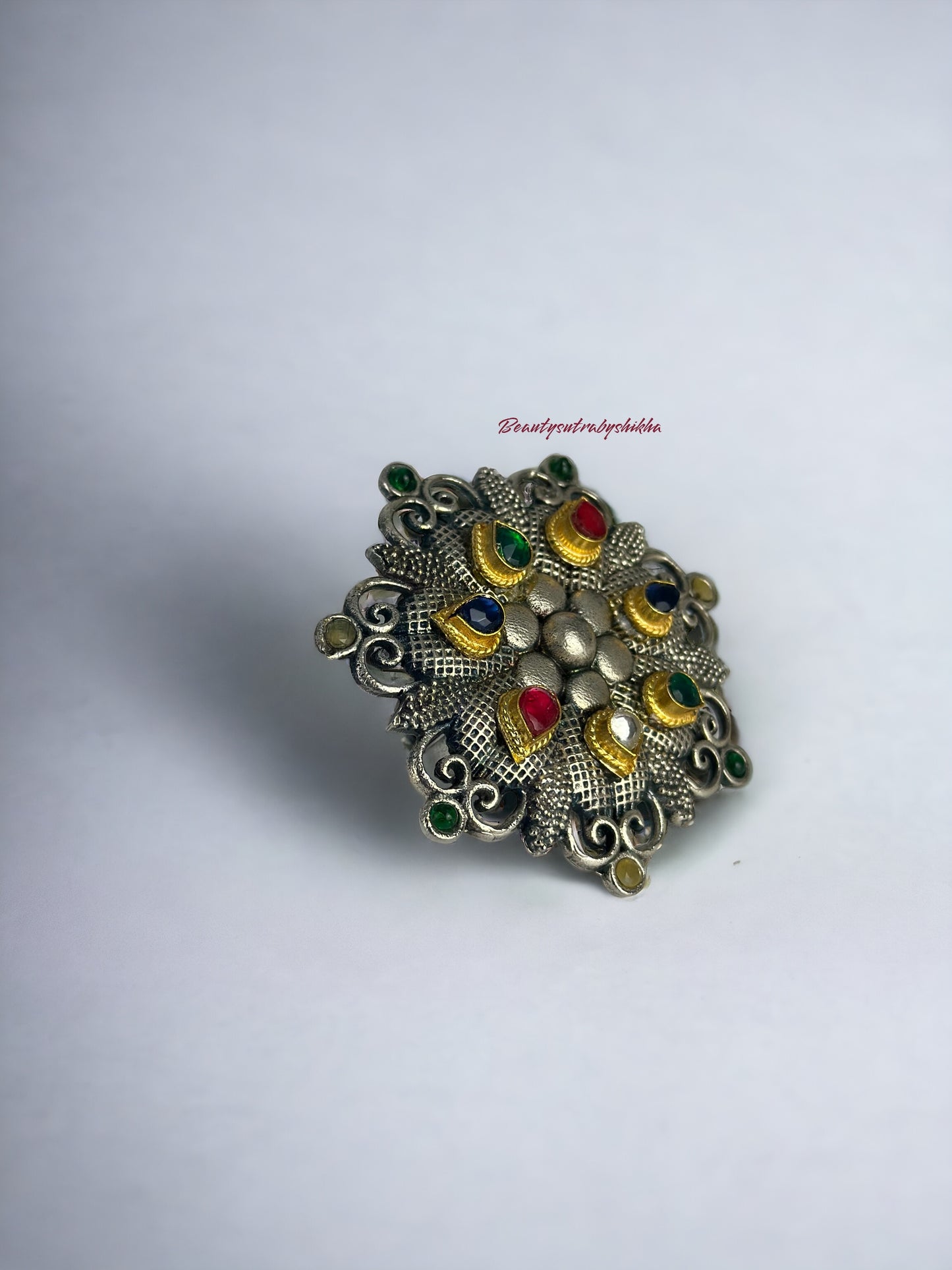 Silver look alike Ring - Beauty Sutra by Shikha