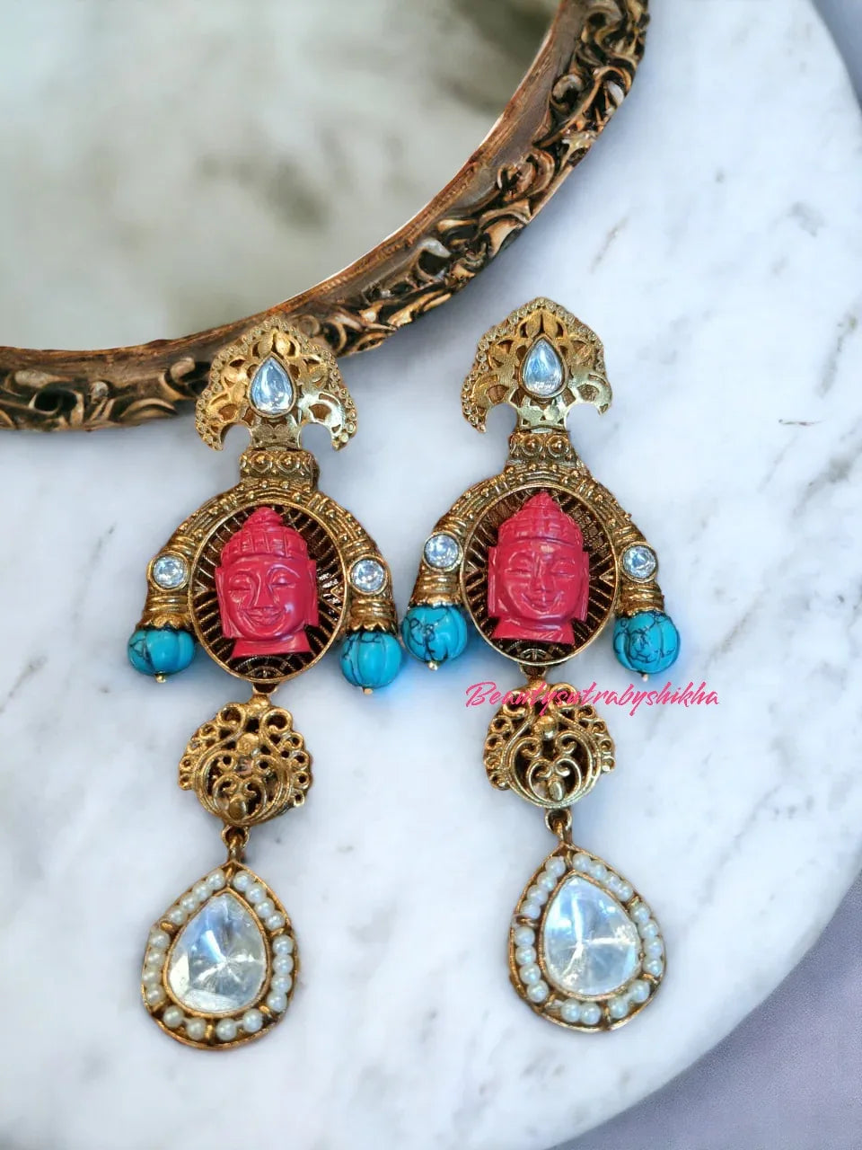 Fusion earrings - BeautySutra by Shikha