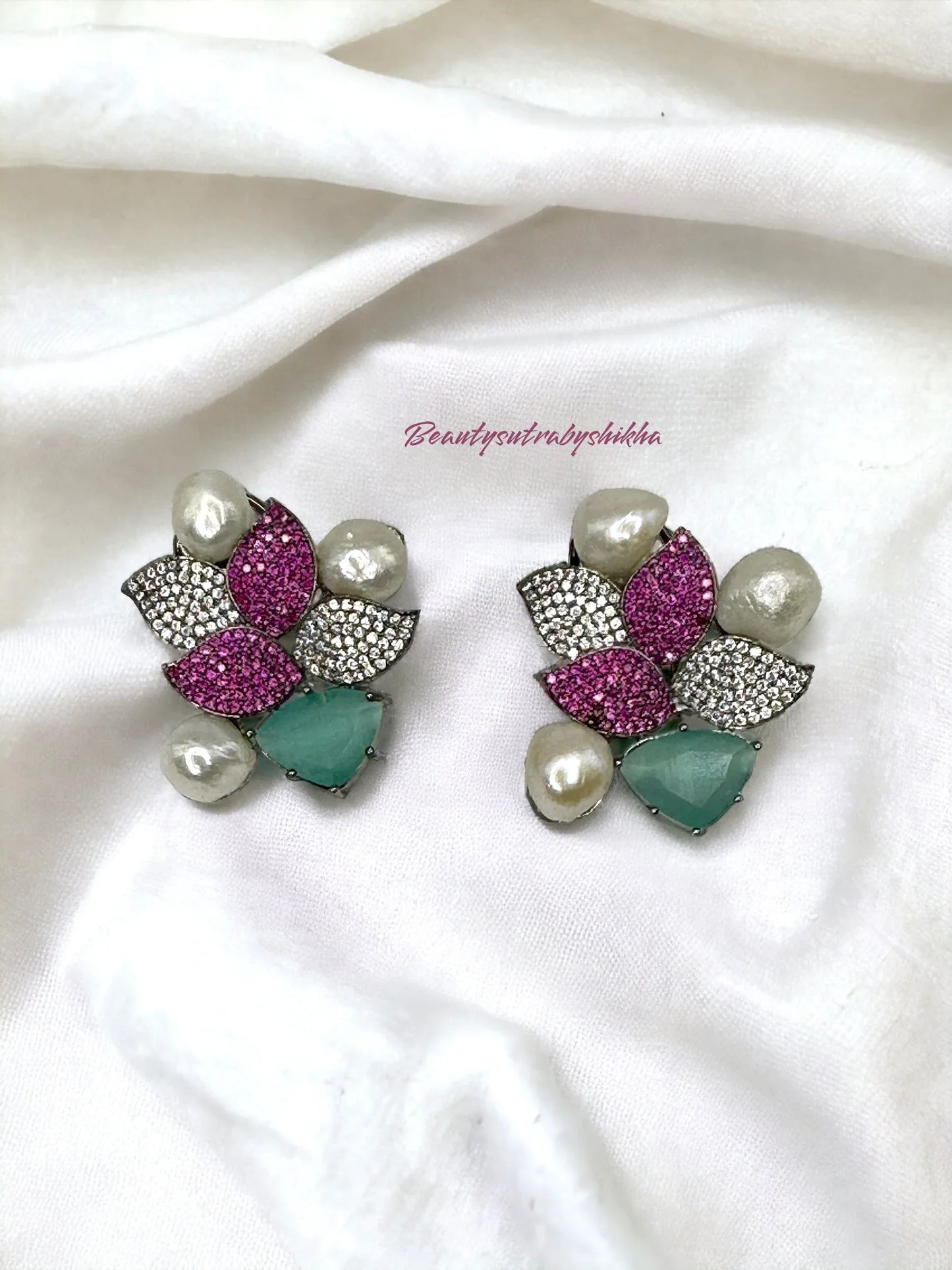 Fusion earrings - BeautySutra by Shikha