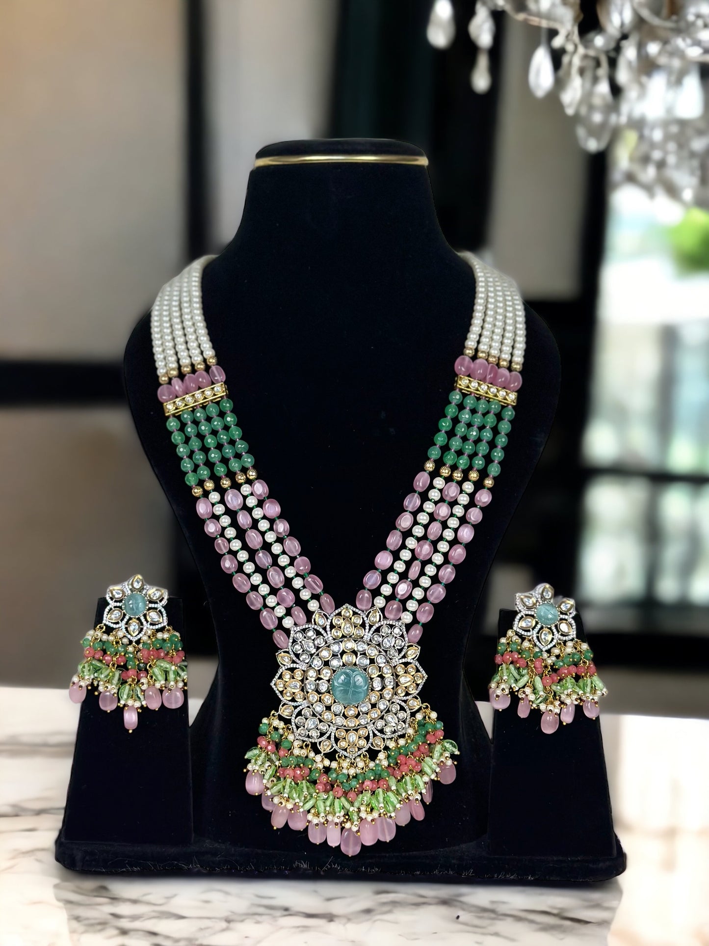 Beaded pearl necklace - Beauty Sutra by Shikha