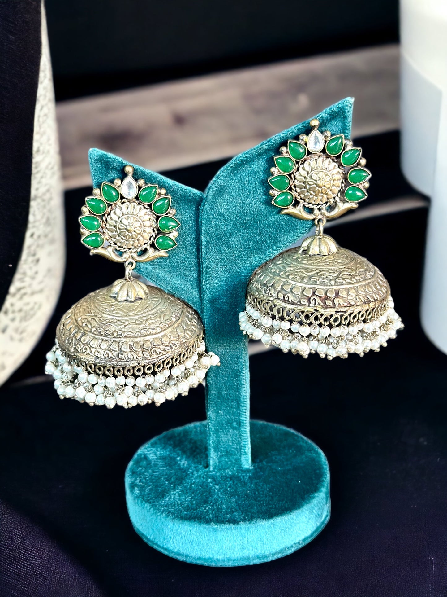 Jhumka Earrings - Beauty Sutra by Shikha