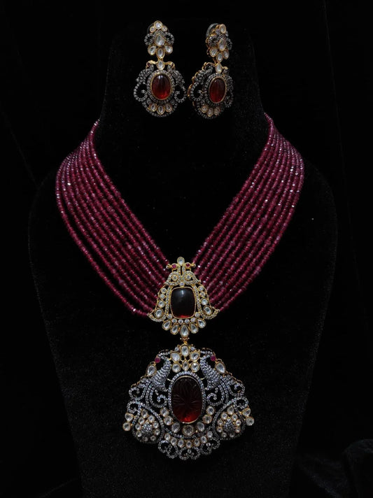 Multi‑Strand Bead Jewelry Set – Holiday Statement Gift - BeautySutra by Shikha