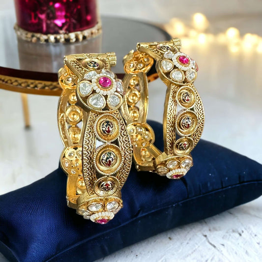 Gold Bracelets - Beauty Sutra by Shikha