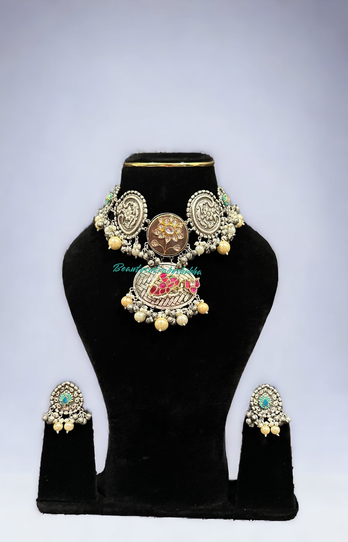 Bird Inspired Silver Look Alike - Beauty Sutra by Shikha