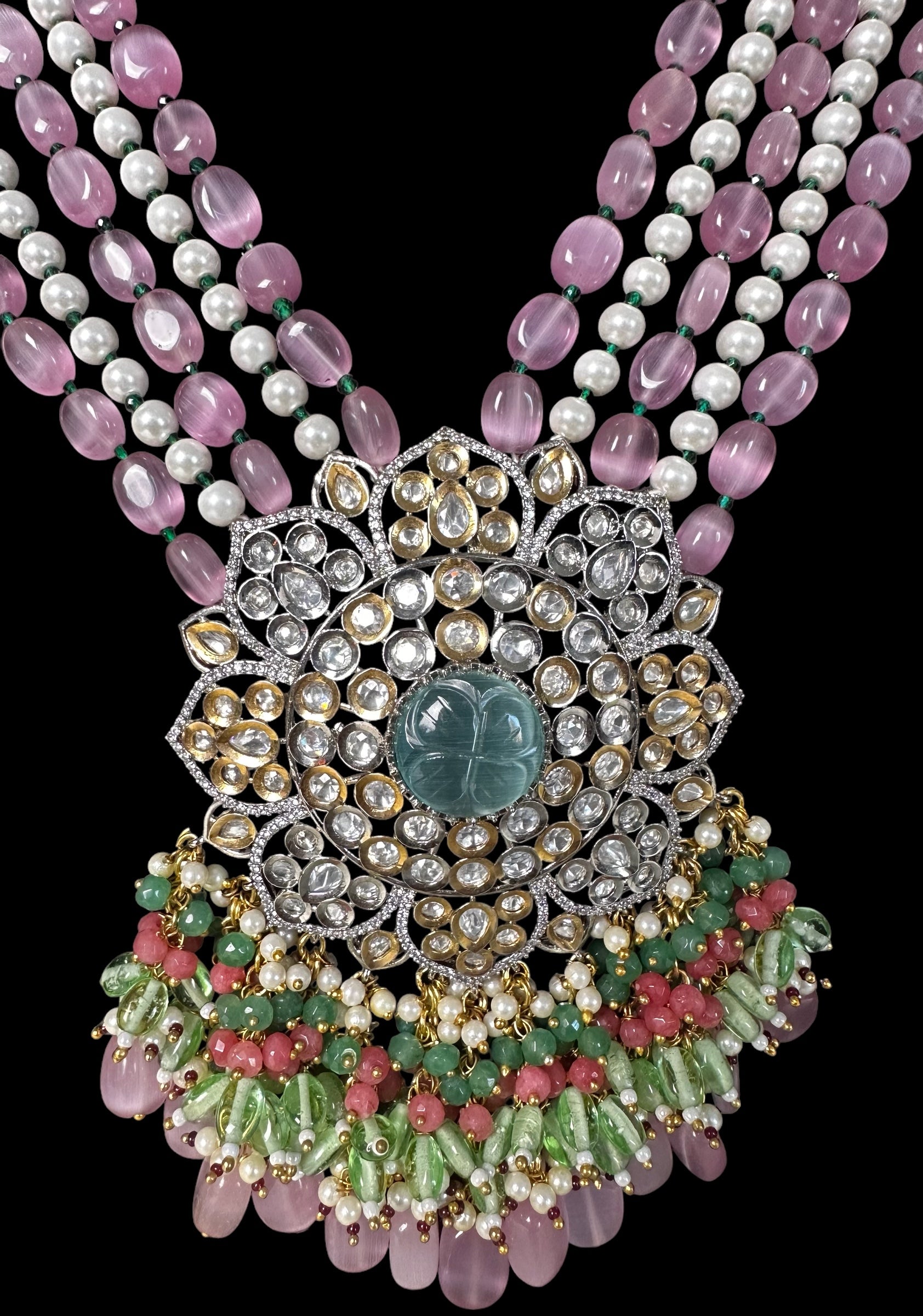 Beaded pearl necklace - Beauty Sutra by Shikha