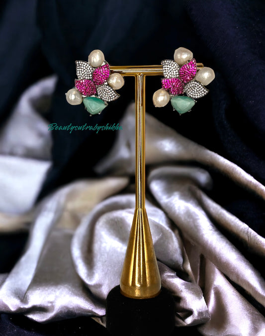 Fusion earrings - Beauty Sutra by Shikha