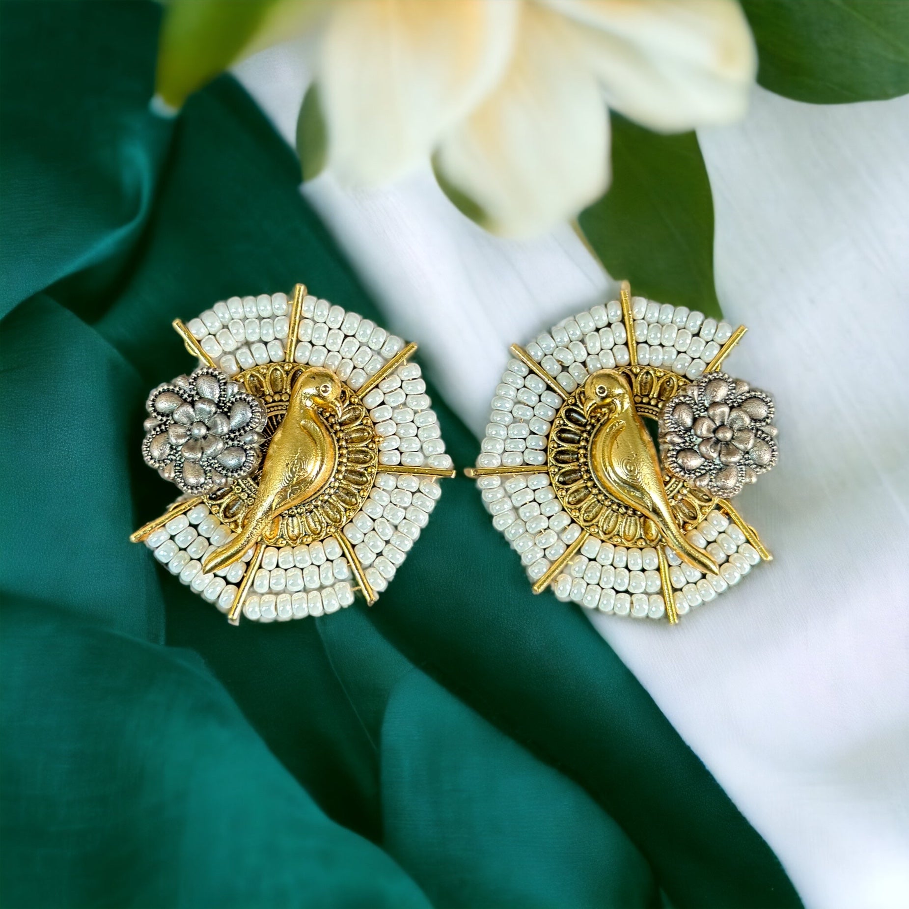 Fusion earrings - Beauty Sutra by Shikha