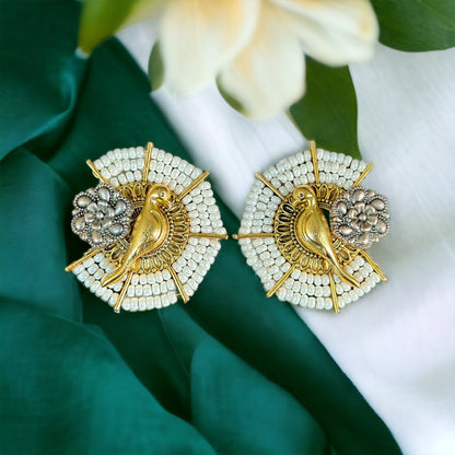 Fusion earrings - Beauty Sutra by Shikha