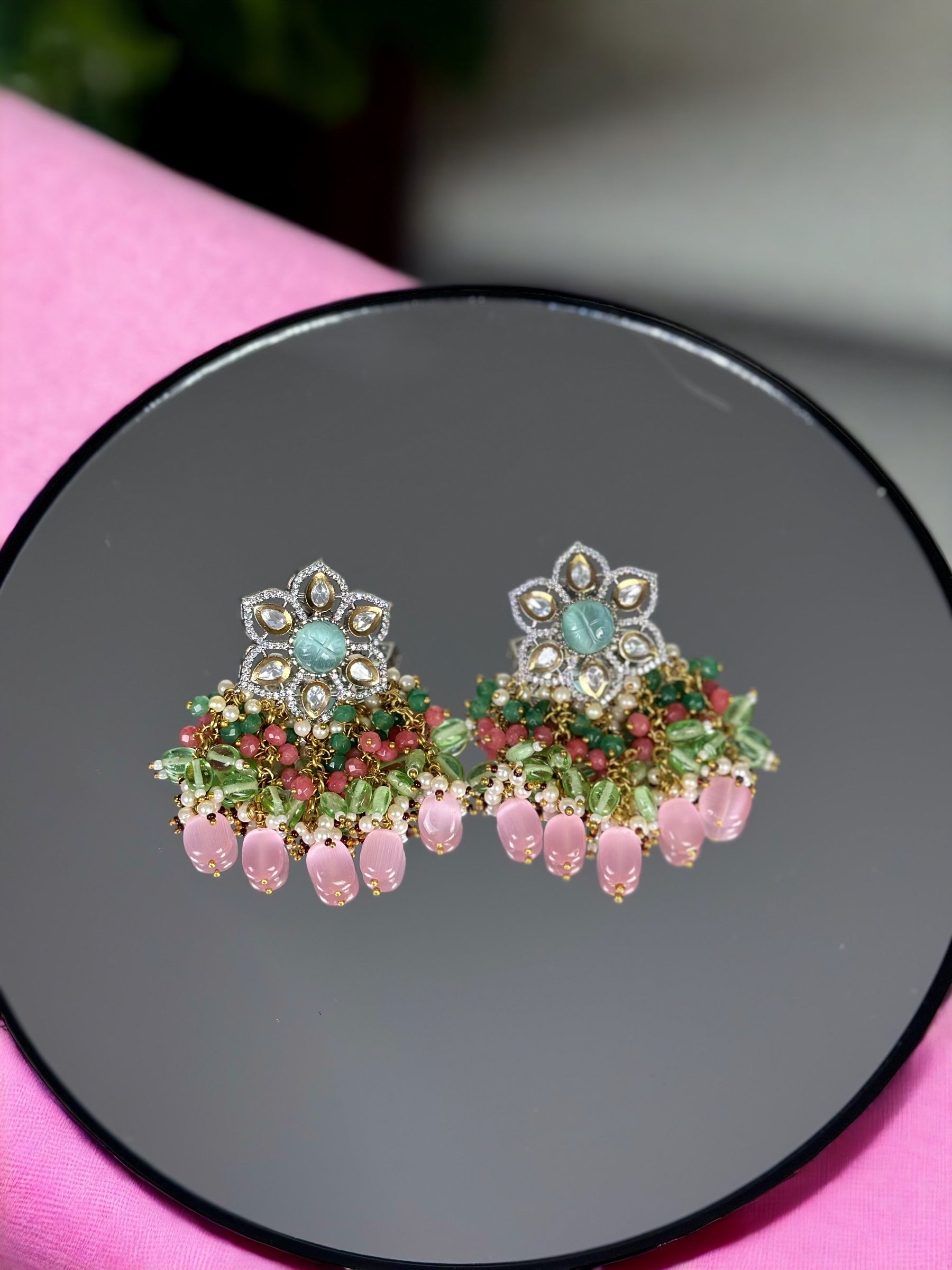 Beaded pearl necklace - Beauty Sutra by Shikha