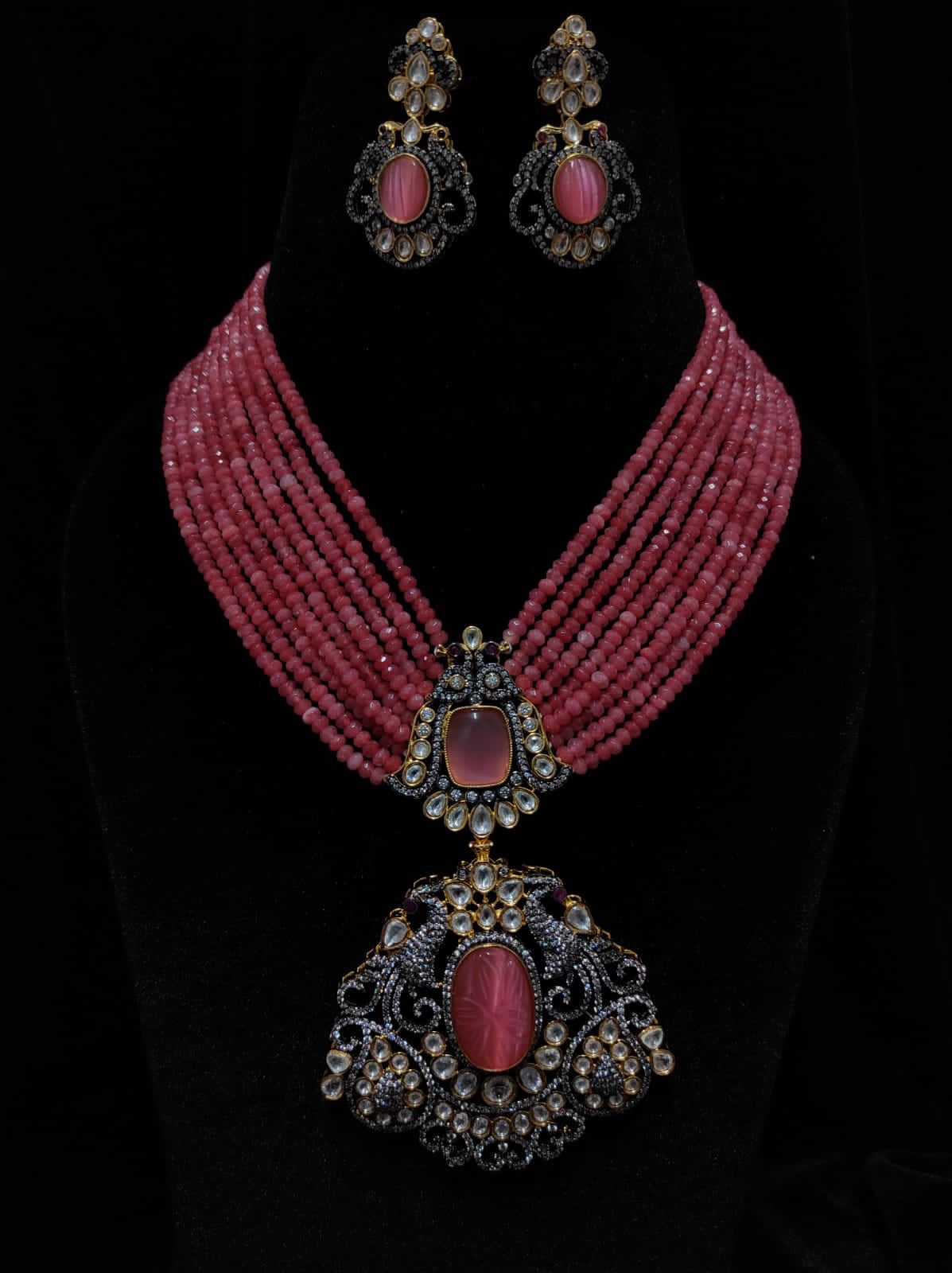 Multi‑Strand Bead Jewelry Set – Holiday Statement Gift