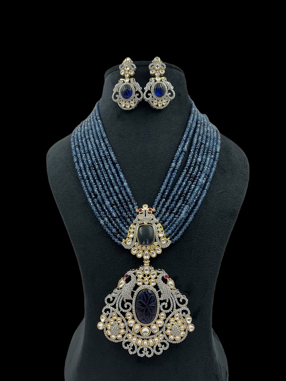 Multi‑Strand Bead Jewelry Set – Holiday Statement Gift