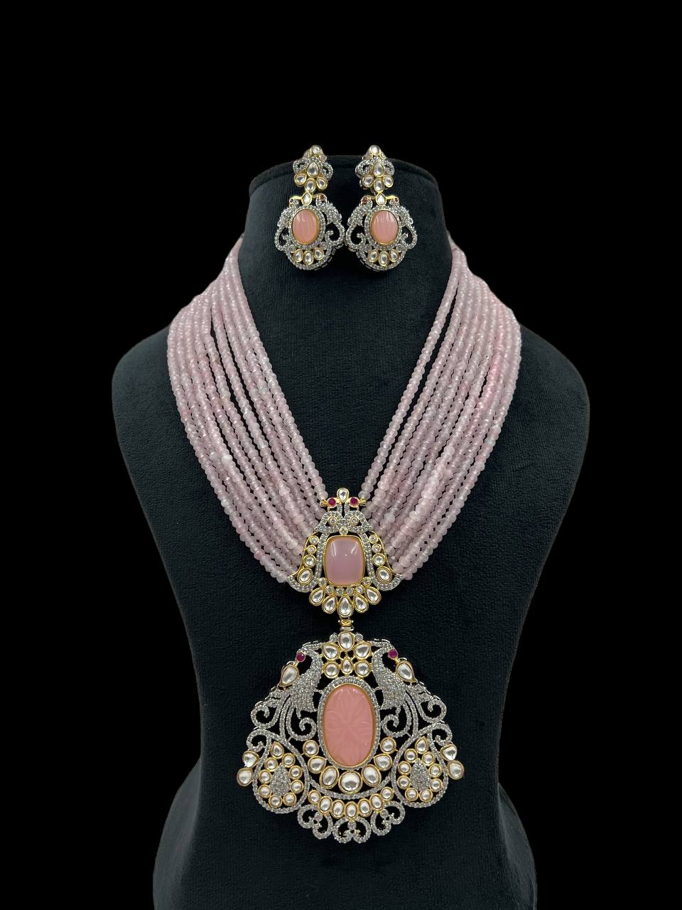 Multi‑Strand Bead Jewelry Set – Holiday Statement Gift