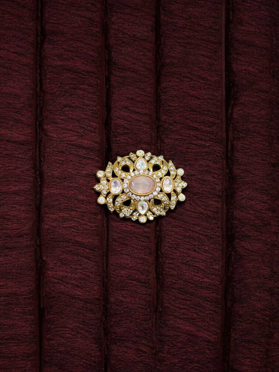 Gold Brooch – Holiday Jewelry Gift for Weddings & Black Friday