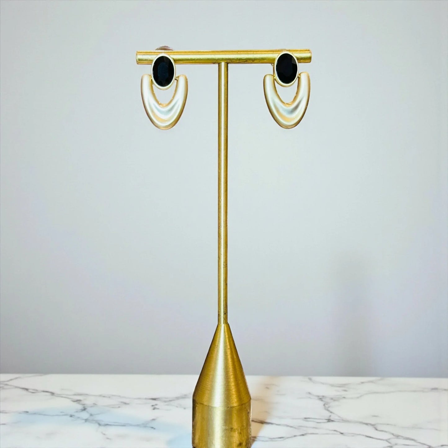 Retro Ivory Horn Earrings – Bold Holiday Statement Jewelry - BeautySutra by Shikha